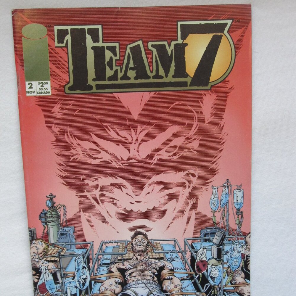 1994 Image Comic Book: Team 7 #2